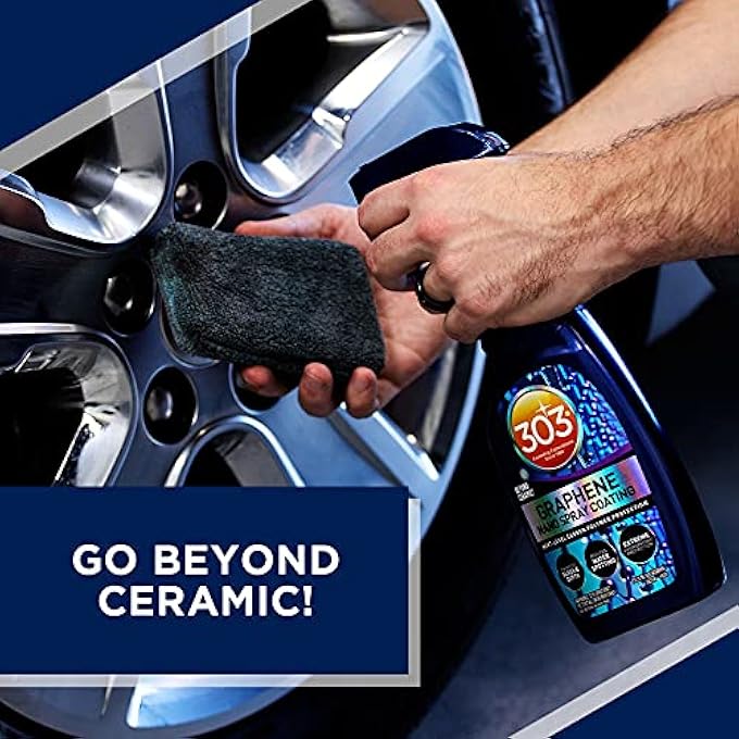 303 313 PRODUCTS GRAPHENE NANO SPRAY COATING - ENHANCED GLOSS FINISH & DEPTH, WATER REPELLENT SPRAY, UV RESISTANT, HELPS PREVENT SCRATCHES, BEYOND CERAMIC COATING FOR CARS, CAR DETAILING SPRAY, 15.5OZ. - Image 4